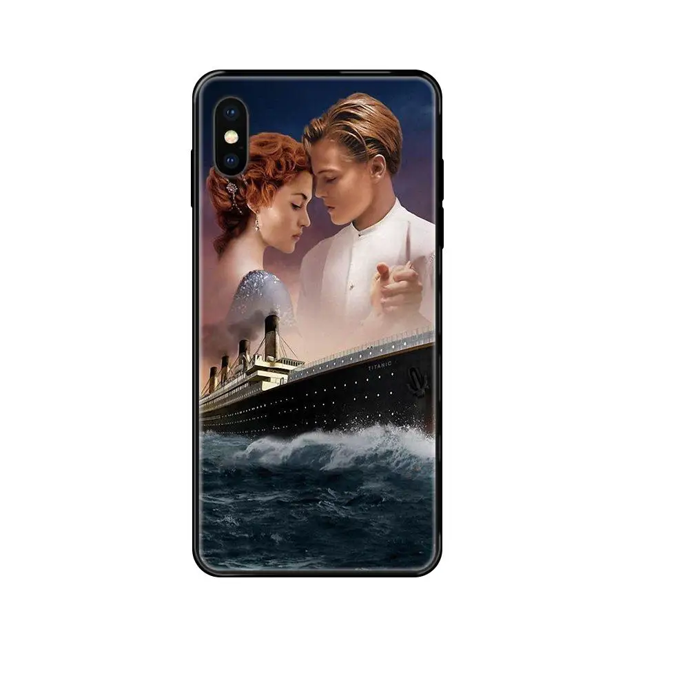 Мягкий резиновый чехол для телефона Titanic Jack Rose Романтическая любовь Xiaomi Mi Note A1 A2 A3
