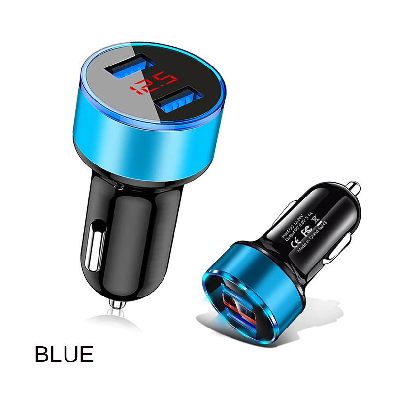 New LED Display Dual USB Car Charger for Infiniti FX-series Q-series QX-series Coupe EX37 EX25 JX35 EX35 G Class M-Class | Автомобили и