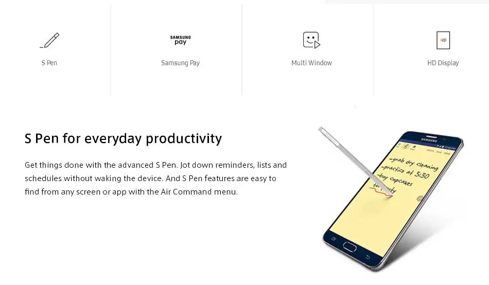 at& T версия samsung Galaxy Note 5 Note5 N920A 4 Гб 64 Гб мобильный телефон 5," Восьмиядерный 32 ГБ/64 Гб 16MP Android телефон