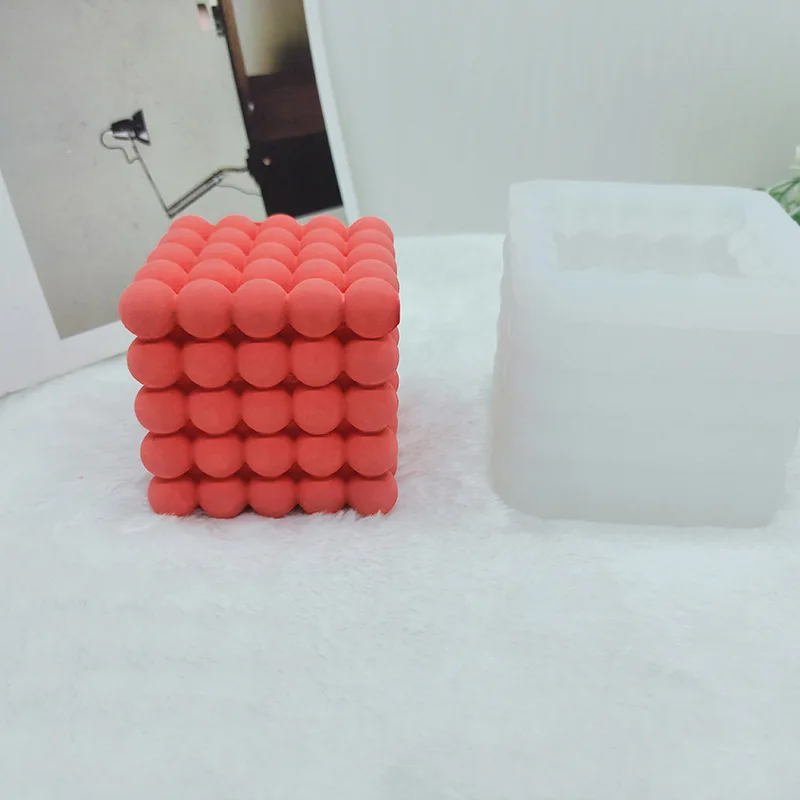

DIY 3D силиконовая форма для свечей Magic Cube пластырь для ароматерапии форма для свечей для изготовления поделок