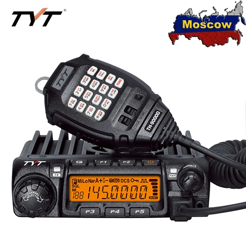 TYT мобильный автомобильный радиоприемник Ранняя радиостанция 60 Вт/45 Вт|Рации| |