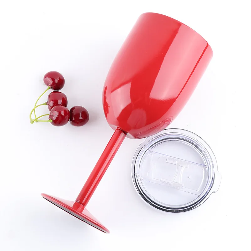 Бокал для вина 300 мл из нержавеющей стали вакуумная изоляционная чашка 304 бокал