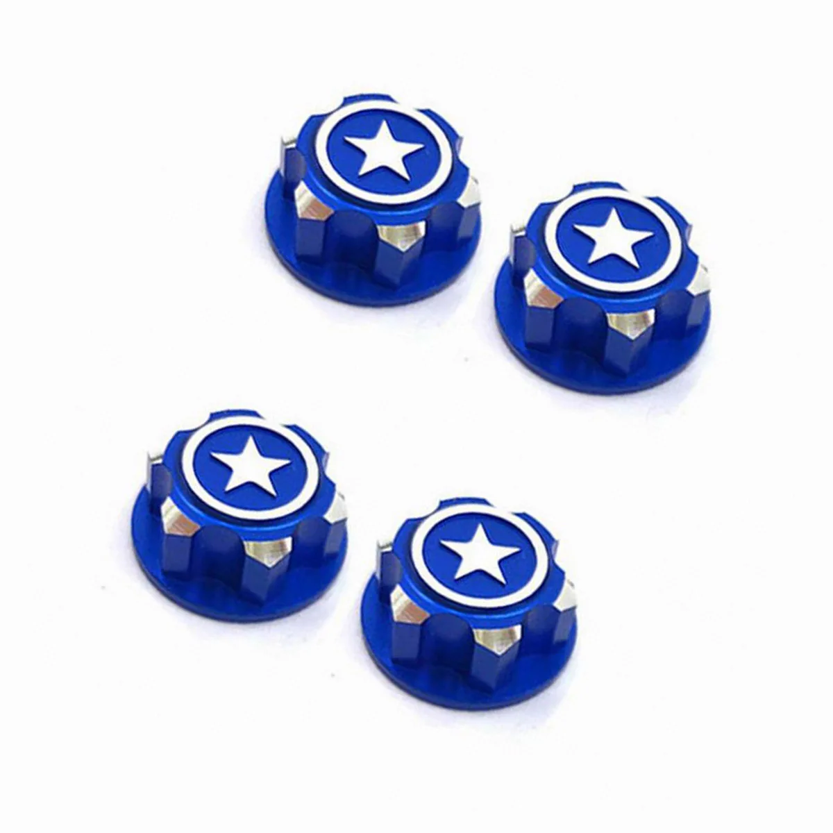

CNC Metal 17mm Hex Wheel Mount Nuts Set for Traxxas X-MAXX Summit RC Car