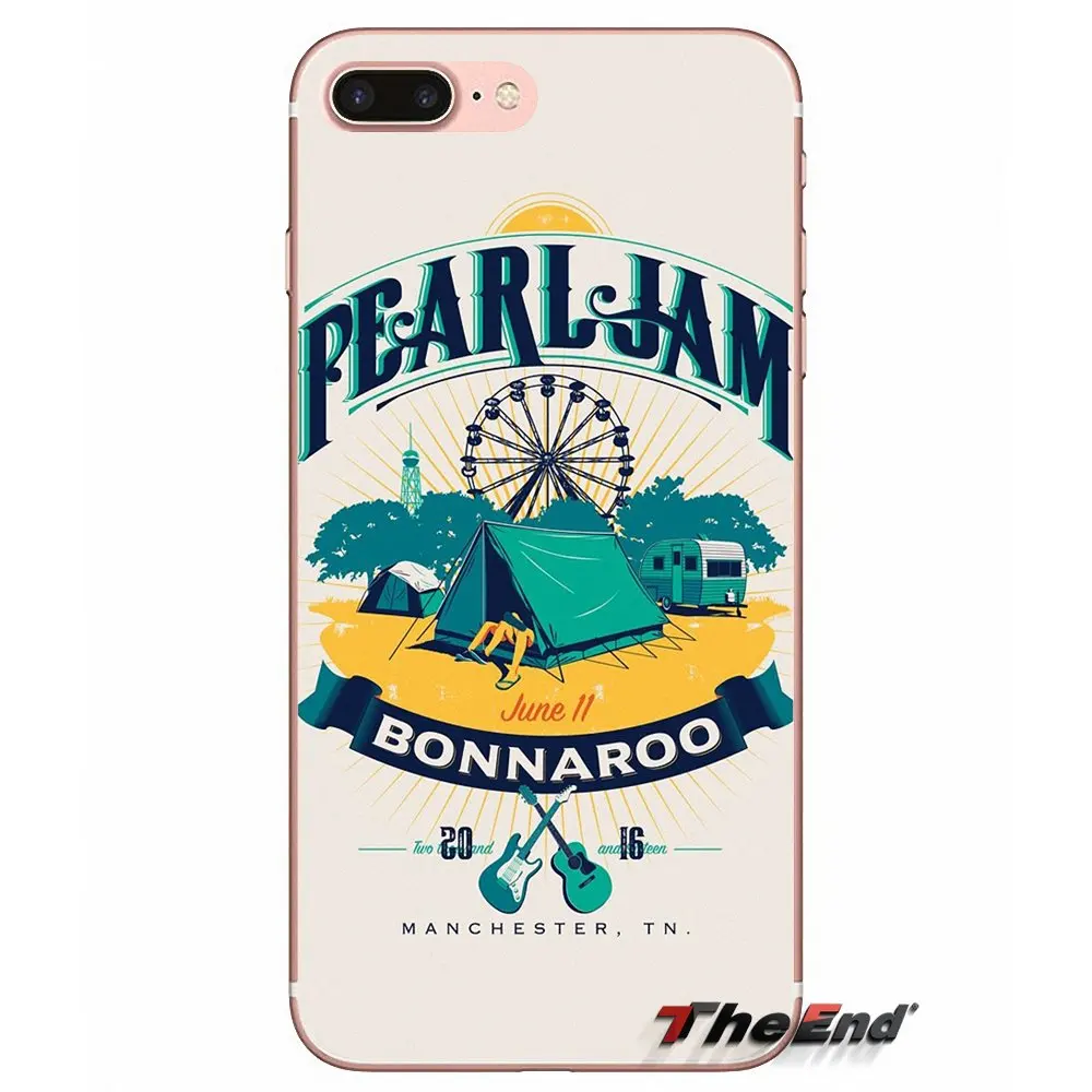 Transparent Soft Shell Covers Pearl Jam PJ For Samsung Galaxy J1 J2 J3 J5 J7 A3 A5 A7 2015 2016 2017 J330 J530 J730 | Мобильные