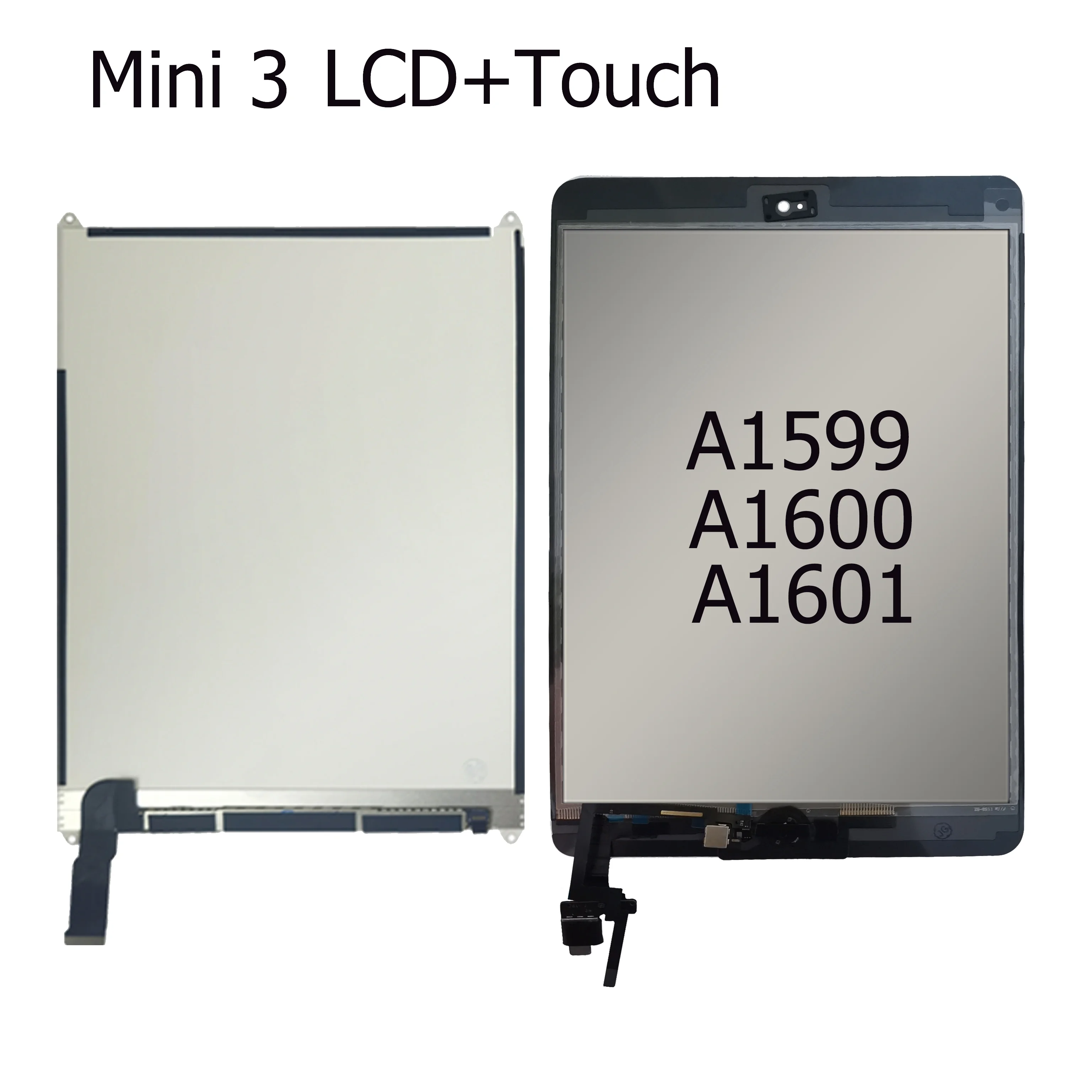 ЖК-дисплей и сенсорный экран протестирован для APPLE iPad Mini 1 2 3 Mini1 Mini2 Mini3 A1432 A1454 A1455