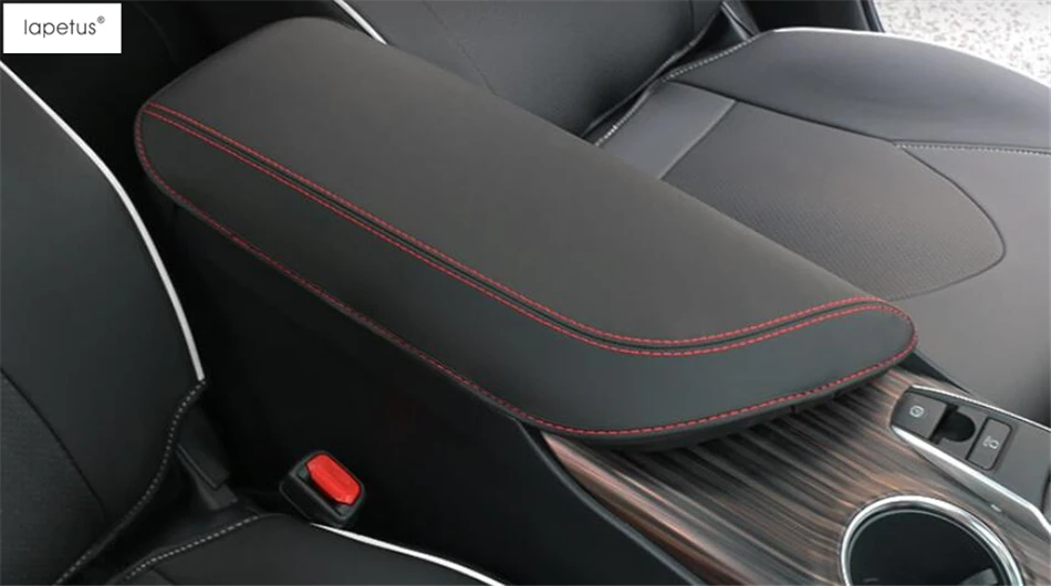 Аксессуары Lapetus подходят для Toyota Camry- черная центральная консоль сиденье подлокотник коробка защитная накладка литьевая крышка комплект отделка