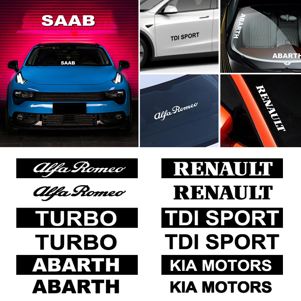 Высококачественная наклейка на заднее стекло автомобиля Виниловая для Chevrolet