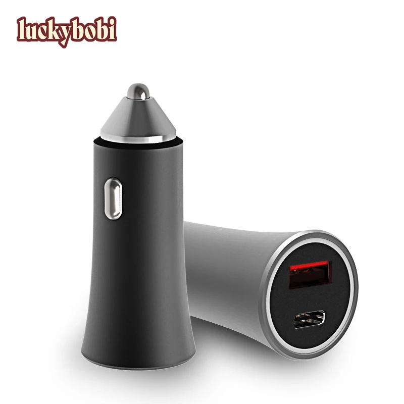 Автомобильное зарядное устройство 18W 3.1A Quick Charge 3 0 универсальный быстрое с двумя
