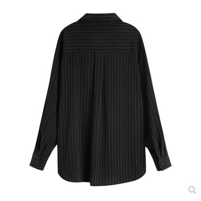 

XUXI Spring 2020 Women Shirt South Korean Dark Shirt Women's New Fashion Shirt Irregular Sleeve Robe Blouse Chemise Femme FZ1110
