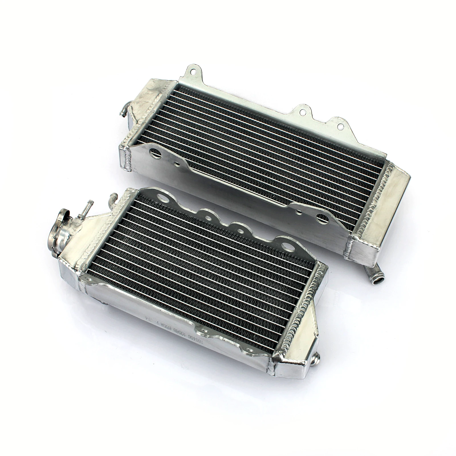 

BIKINGBOY MX Aluminium Engine Water Cooling Radiators For Kawasaki KX 450 F KX450F KX-F 450 KXF 450 2012 2013 2014 2015