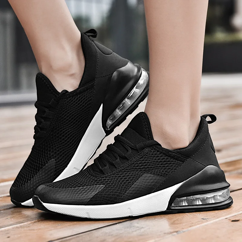 Беговые кроссовки для женщин и мужчин размера плюс с нескользящей амортизацией