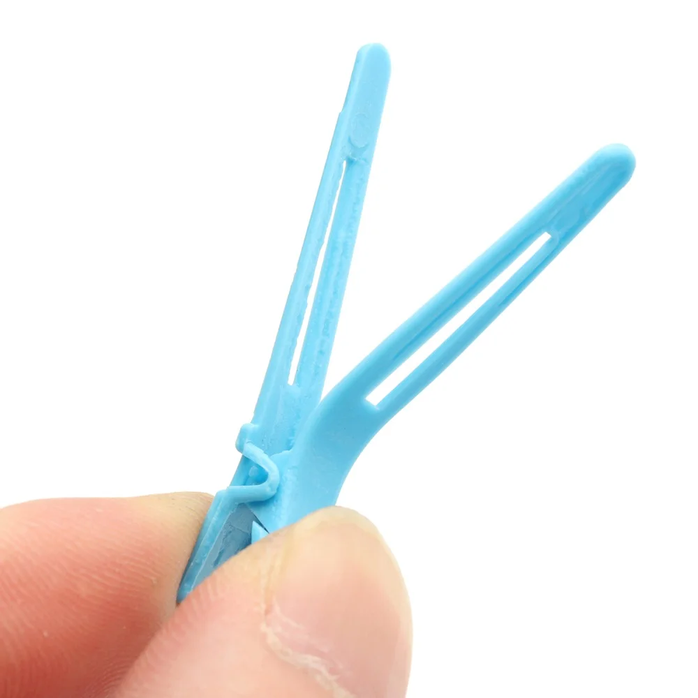 65 шт. плоские пластиковые цветные зажимы для волос|Шпильки и заколки волос| |