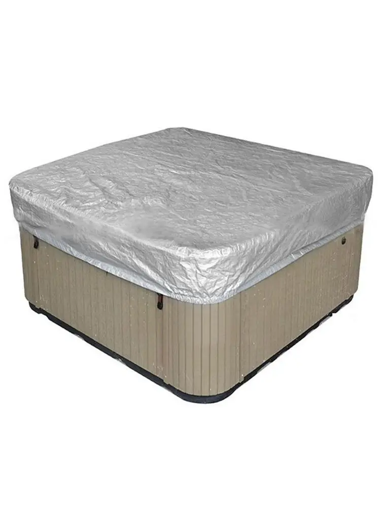 Пылезащитный чехол для спа-ванны бассейна наружного двора квадратного стандарта