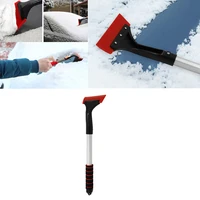 vehicle windscreen snow removal tools car winter snow shovel glass sweeper multi function deicing brush car cleaning accessorie