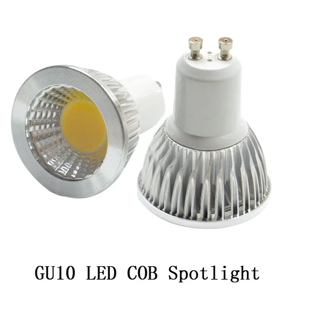 Светодиодная точечная лампа COB GU 10 220 В светоотражающая 3 Вт 7 | Лампы и освещение