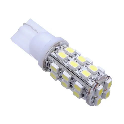 

2x T10 501 W5W 3528 SMD 28 LED Night Light Bulb Lamp Xenon White Car Auto 12V wedge ceiling lights