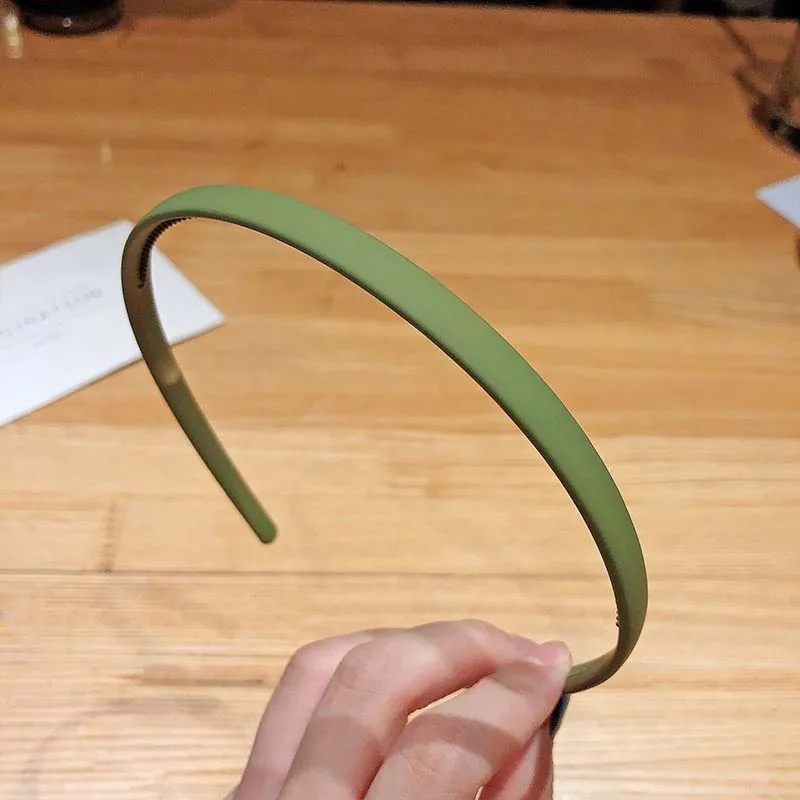 

Yoga Hair Accessories High Quality 1PC Candy Color Sport New Arrival Hair Hoop Hairband Dull Polish Wash Face Headband Simple