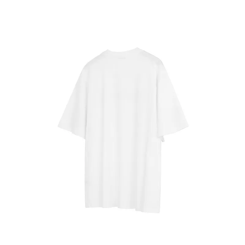 2021 Kpop Jil Sander Print Letter Oversize T Shirt Men Short Sleeve Tshirts Couples Women Tendance Femme Camisetas Hombre Summer