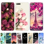 Чехол-накладка для Huawei Honor 7C, силиконовый чехол-бампер для Honor 7C 5,7 Россия AUM-L41, чехлы для телефона Honor 7C Pro 5,99 Global