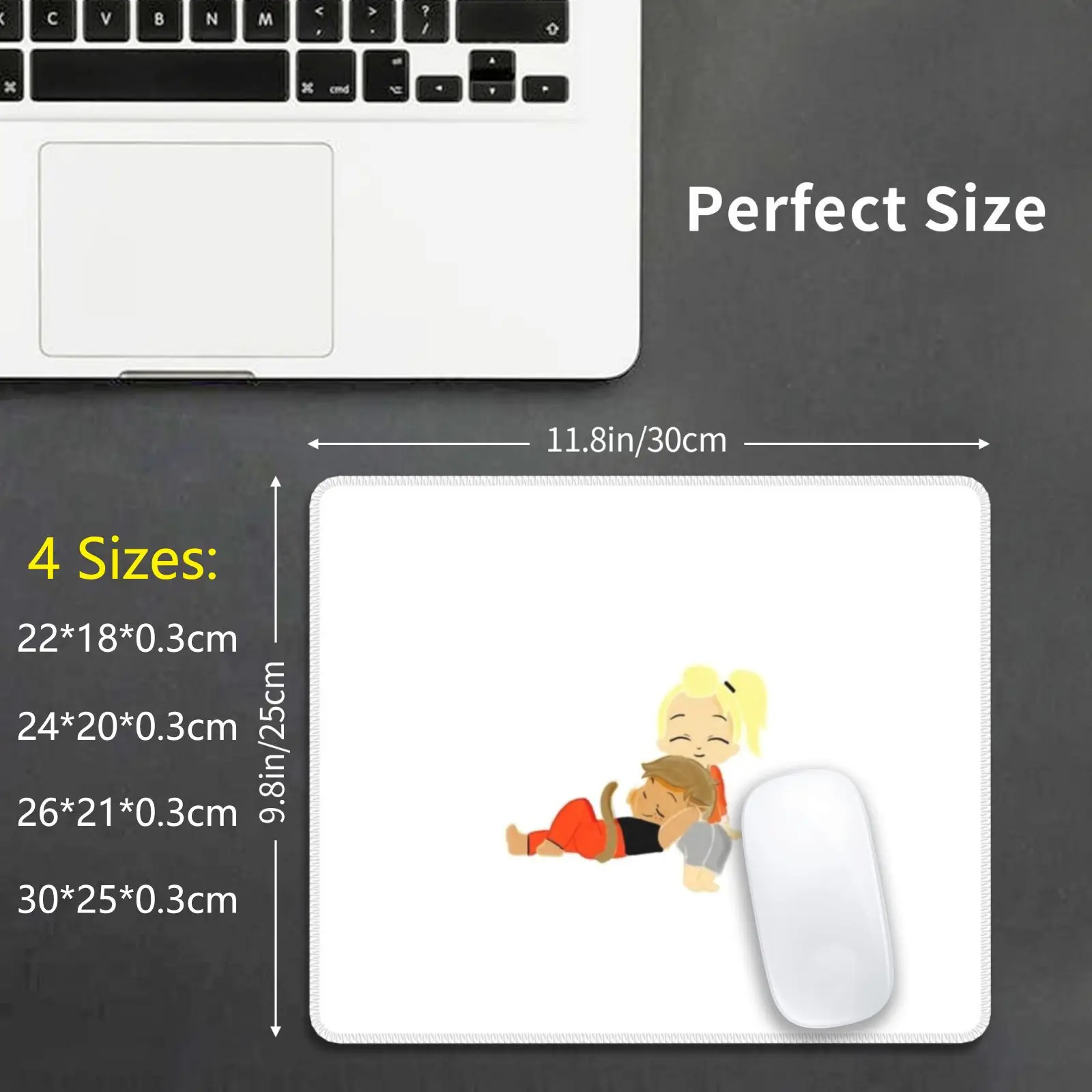 

Catradora Mouse Pad DIY Print Cushion Catra Adora Catradora She Ra Cute Chibi