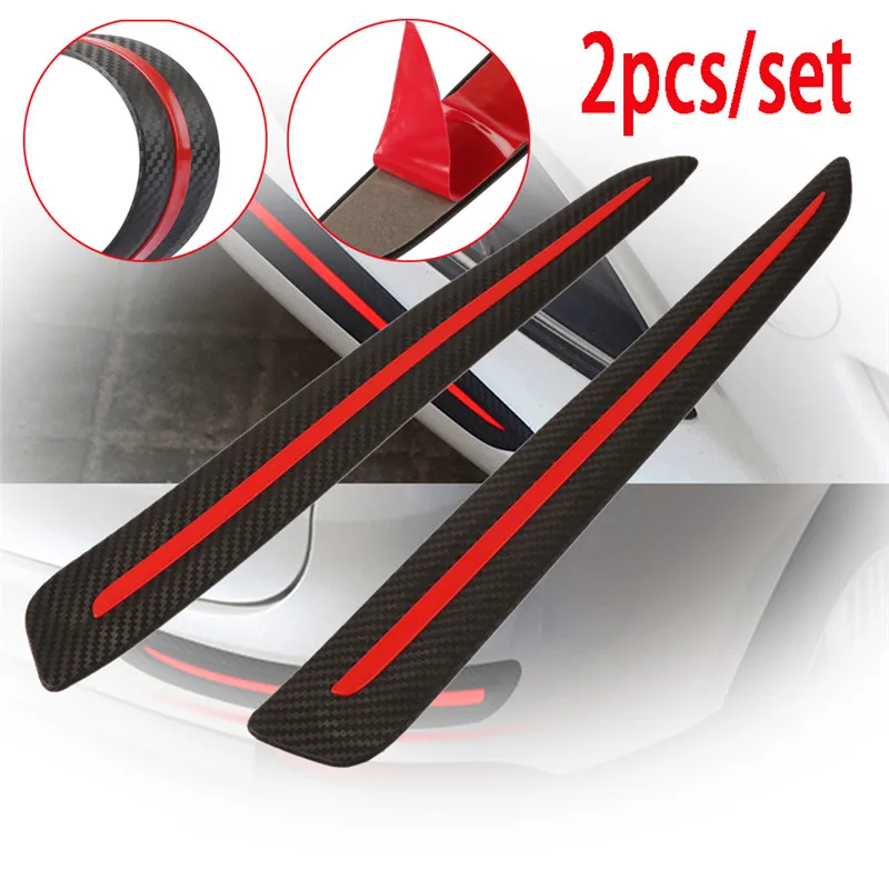 2 шт. Автомобильная передняя/Задняя кромка угловая Защита от царапин сильная