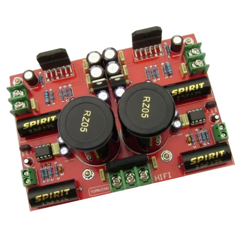 Плата усилителя LM3886 + LM833 2X68W Dua Channel, передняя и задняя комбинированная Плата усилителя мощности
