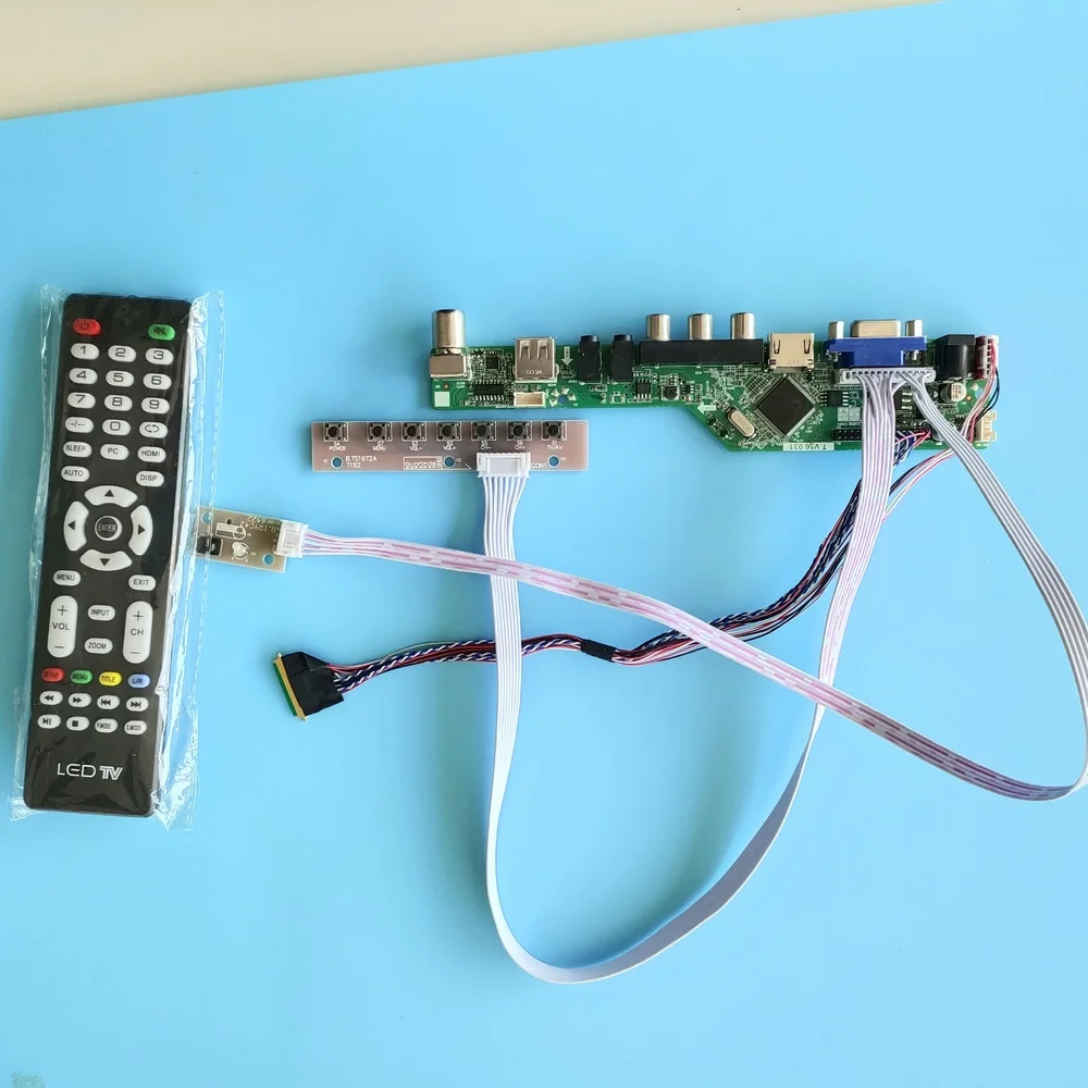 

Комплект для B141EW05 V0/V1/V4 1280x800 VGA 40pin LVDS дисплей AV светодиодный контроллер Doard удаленный монитор HDMI панель USB ТВ экран Аудио