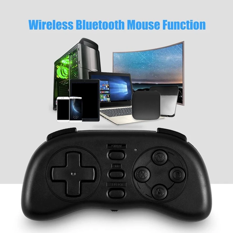 Портативный беспроводной мини геймпад Bluetooth портативный джойстик