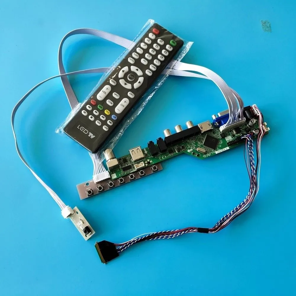 

Kit for N173HGE-L21/N173HGE-L11 40pin 1920x1080 Screen TV AV LED VGA LCD USB Audio remote HDMI Panel Controller board Monitor