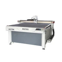 akz1515 cnc foam cutting machine oscillating knife cutter for sale machinery paper pp board