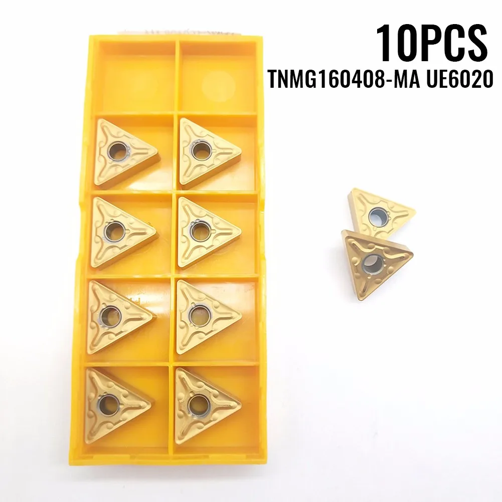 

10* Carbide Blade 10pcs CNC Nc Tool Carbide External Turning Tool Golden