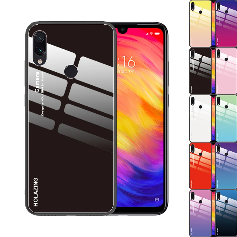 Чехол из закаленного стекла для Xiaomi Redmi Note 7 6 K30 K20 8 Pro|cover for|cover coverscover for note 5 |