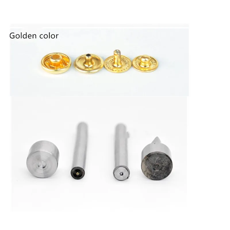 gold tool Blyth Кукла Одежда инструменты 6 мм/8 мм Мини четыре пряжки ручные стучки инструменты пришить на кнопки Кукла Одежда DIY аксессуары - Цвет: gold tool