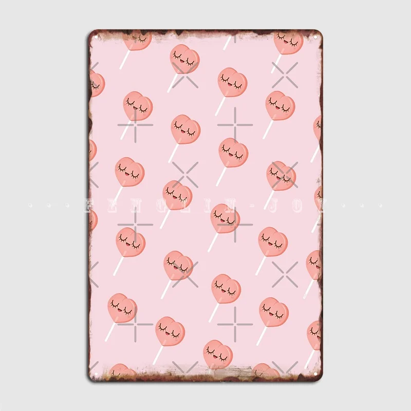 

Металлическая Настенная роспись с леденцами Just Peachy, фотообои, украшение, роспись, оловянные плакаты с знаком