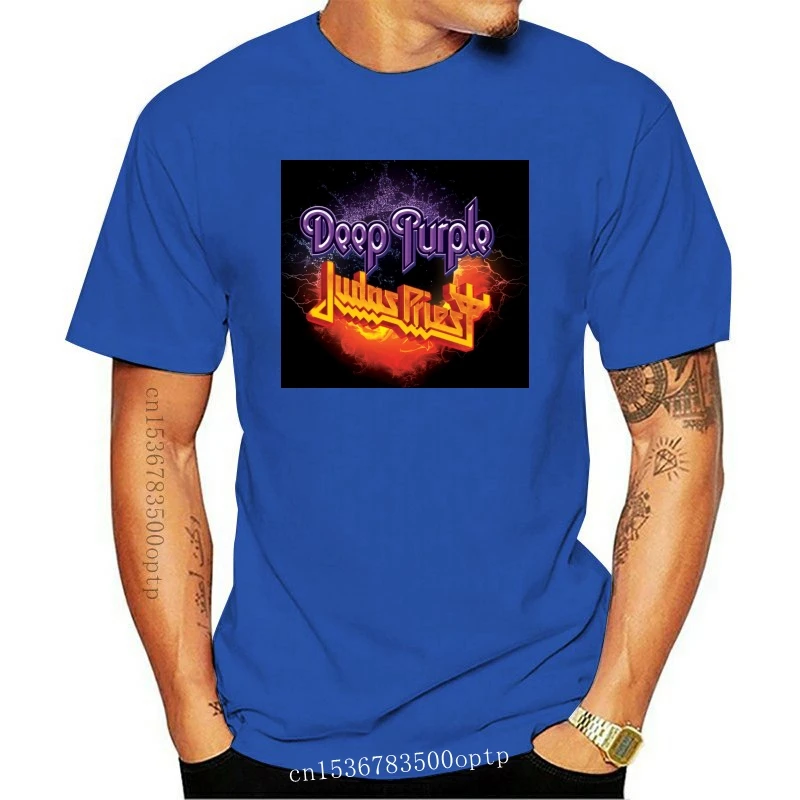 

Темно-фиолетовая футболка Judas Pries Tour 2019 Мужская Черная Футболка размер S M L Xl 2Xl 3Xl высококачественная повседневная футболка с принтом