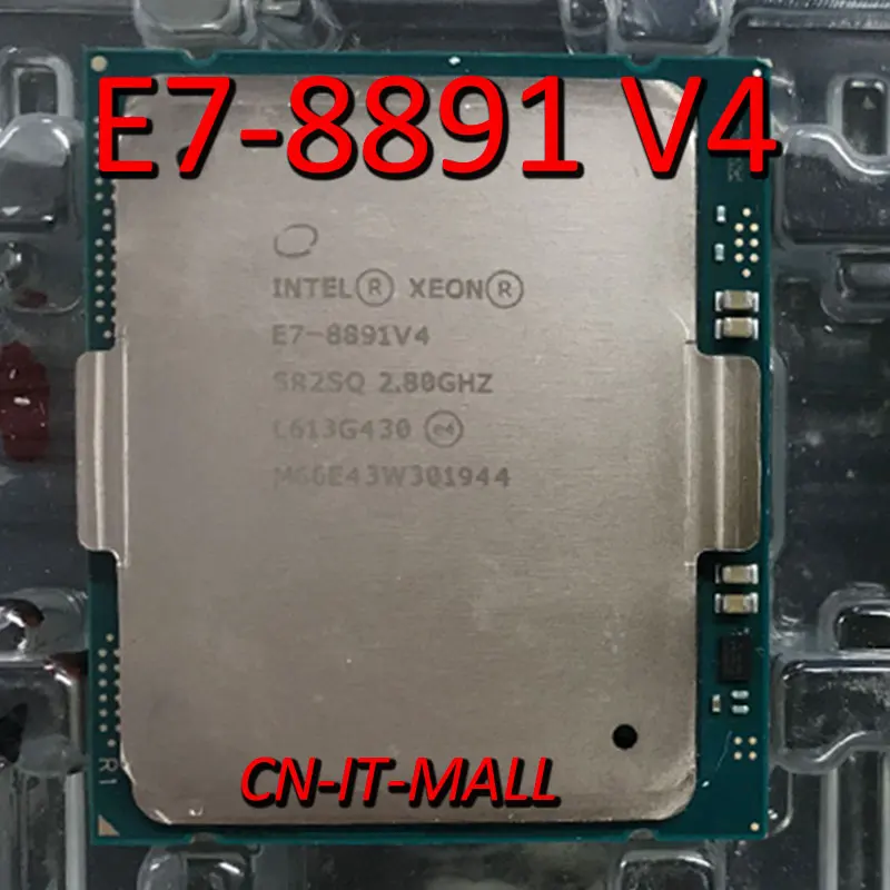 Процессор Intel Xeon E7 8891 V4 CPU 2 8 ГГц 60M 10 Core 20 потоков LGA2011|Компьютерные кабели и