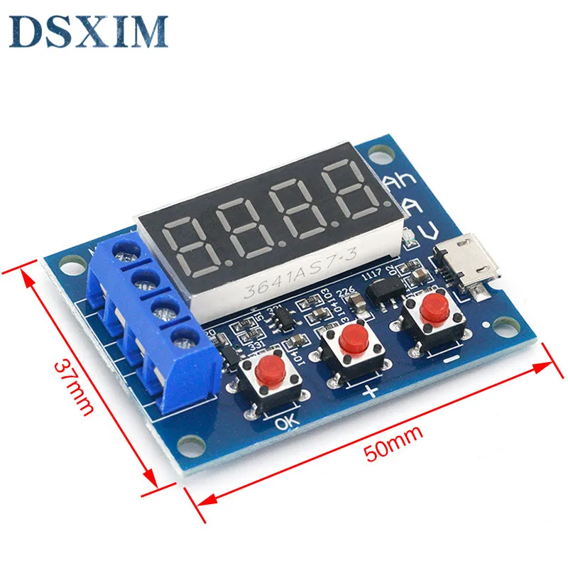ZB2L3 Батарея Ёмкость Тесты er внешний сброс нагрузки Тип 1 2-12V 18650 равных высокое