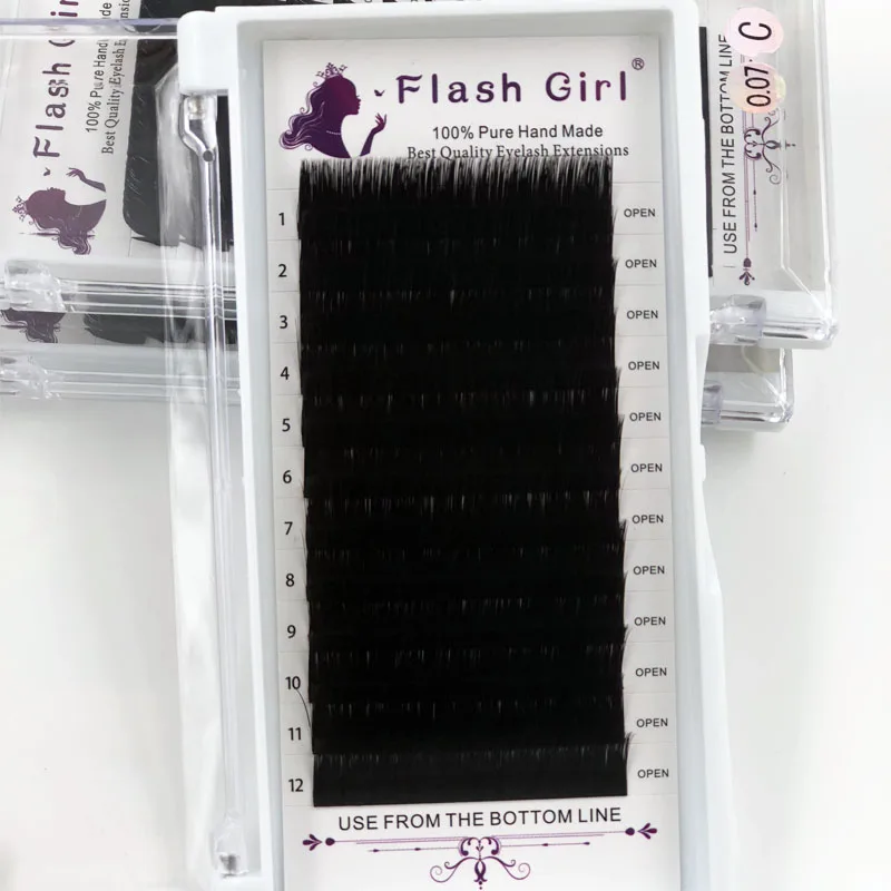 Flash girl Auto Fans ресницы цветущие для наращивания чтобы сделать веер автоматические