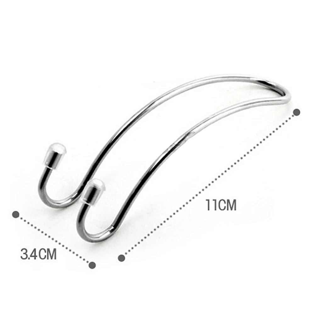 

2Pcs Universal Car Back Seat Hanging Hooks Headrest Hanger Bag Organizer Holder