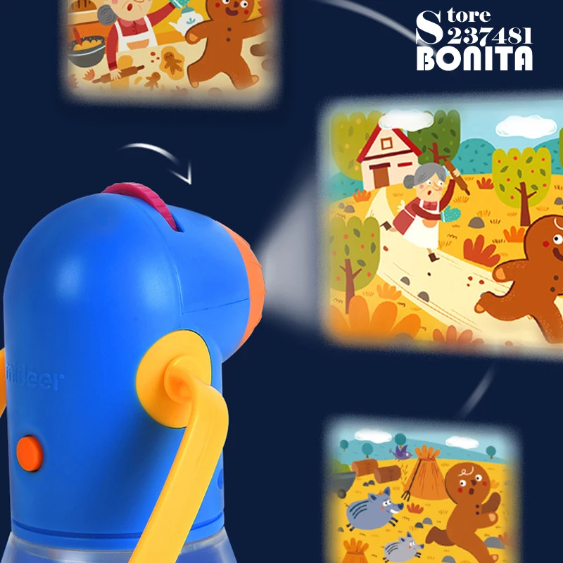 Рождественский подарок многофункциональный проектор истории портативный