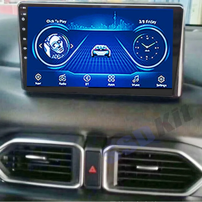 

Автомобильная аудиосистема навигация GPS стерео Carplay DVR 360 Birdview около 4G Android система для Mazda CX5 CX-5 KF 2017 ~ 2021