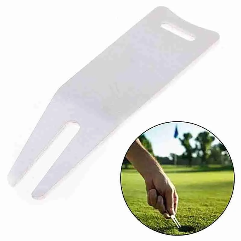6 цветов Гольф Зеленая вилка для гольфа Ремонт Divot газон аксессуар паттинг