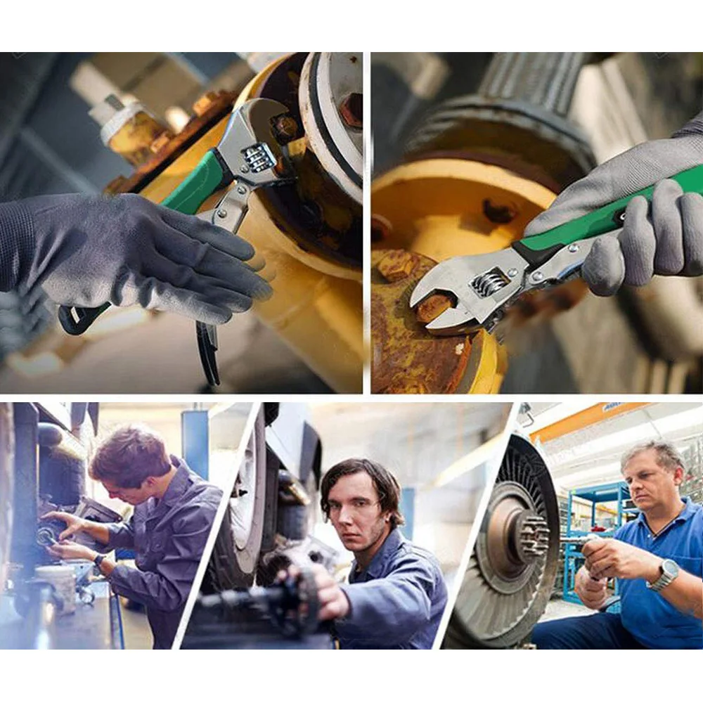 8/10 дюймов фиксирующий регулируемый гаечный ключ плоскогубцы для обслуживания