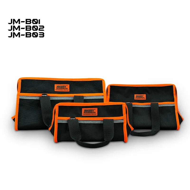 

JAKEMY Portable Multifunction Tote Tool Bags JM-B01 JM-B02 JM-B03 600D Oxford Fabric Durable Waterproof Electrician Bags