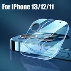Полное покрытие объектива камеры Защитное стекло для iPhone 13 12 11 Pro Max 13Mini 12 mini прозрачное Защитное стекло для задней камеры