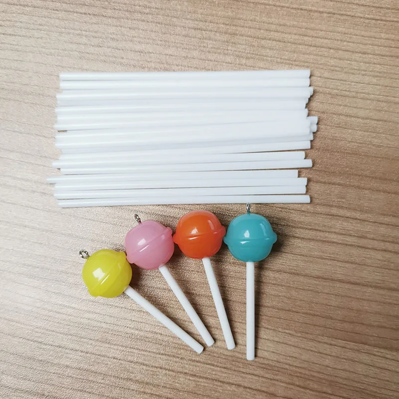 100 шт. длинные палочки для леденцов шоколада и сахара|Принадлежности выпечки| |