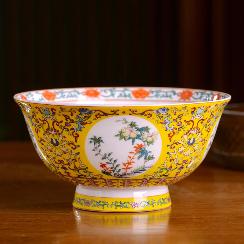 5/6/8 дюймов Цзиндэчжэнь пастельные керамические костяные фарфоровые рисовые чаши