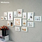 Деревянная рамка для картин, 16 шт.компл., настенная рамка из натурального массива дерева, настенная подвесная фоторамка, постеры для картин, домашний декор