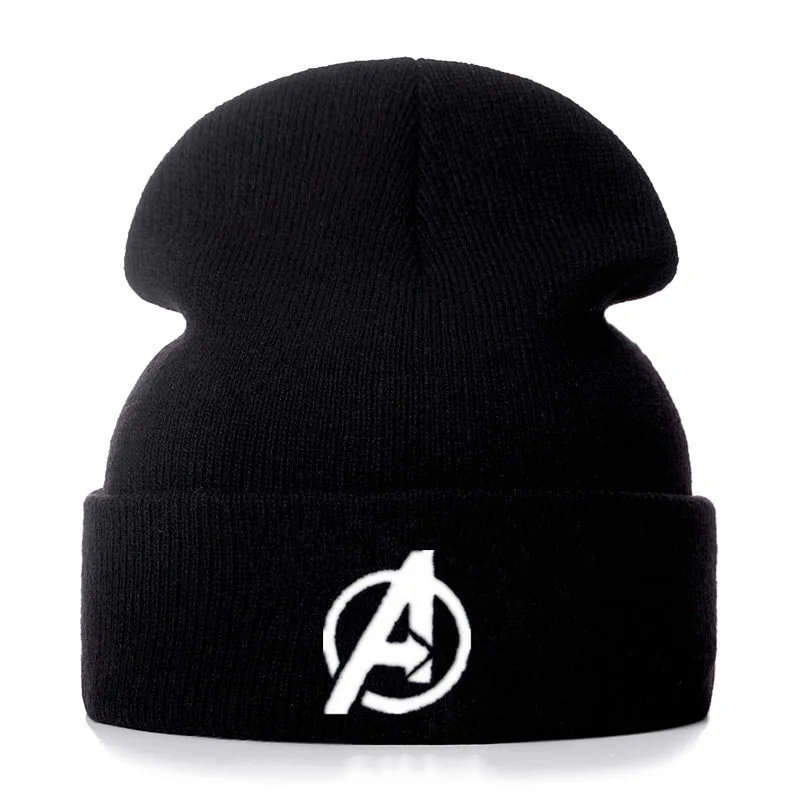 Высококачественные хлопковые повседневные облегающие шапки Мстителей для