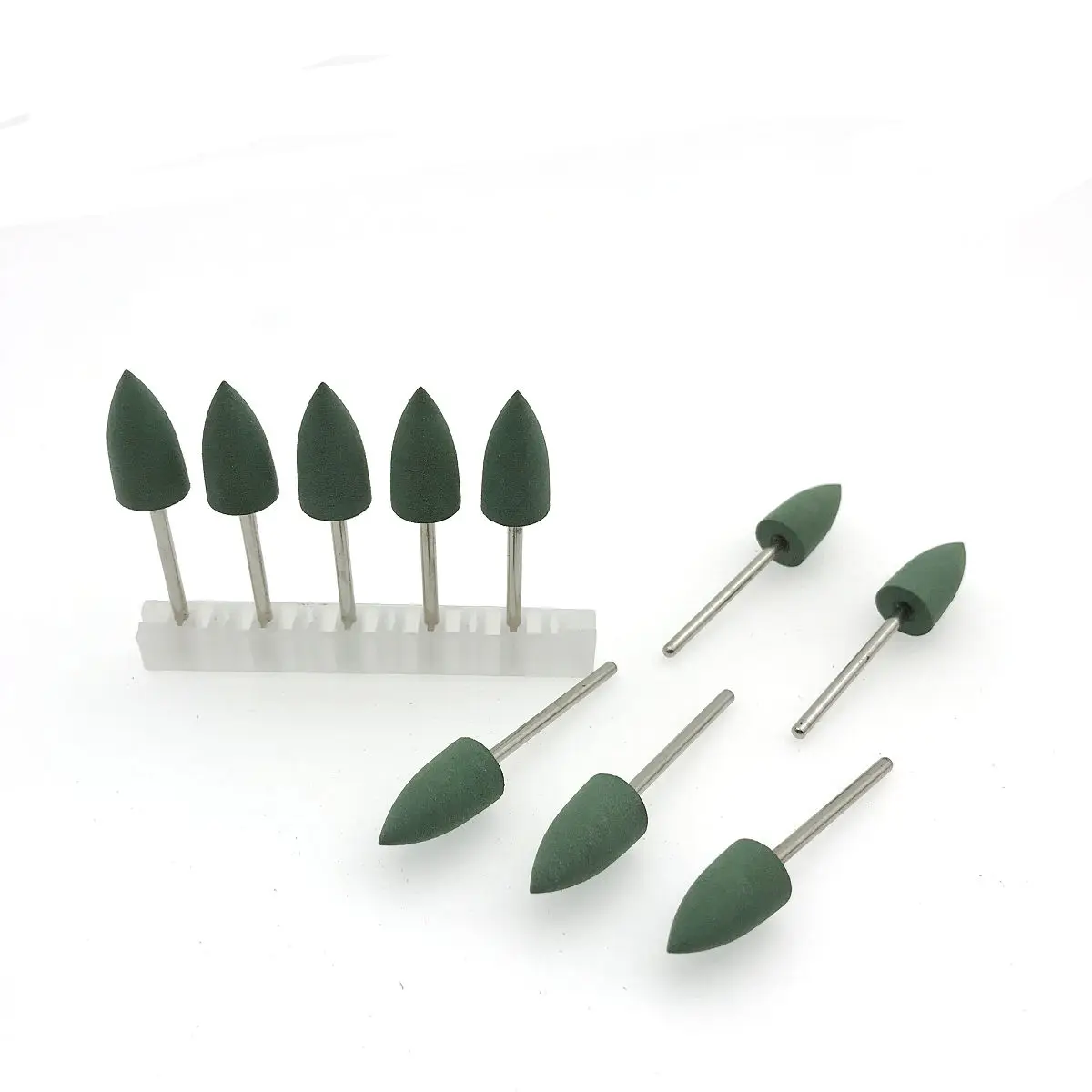 10 шт. стоматологическая силиконовая резина камедиевая основа Скрытая протез